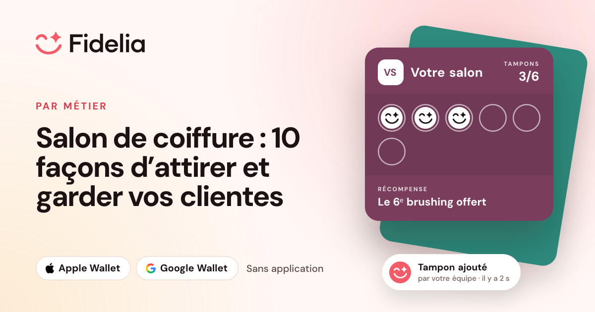 Illustration de l’article « Salon de coiffure : 10 façons d’attirer et garder vos clientes »