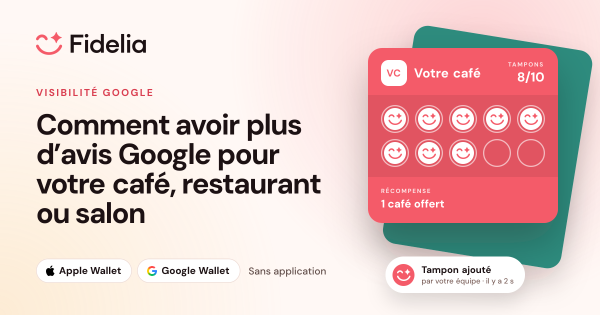 Illustration de l’article « Comment avoir plus d’avis Google pour votre café, restaurant ou salon »