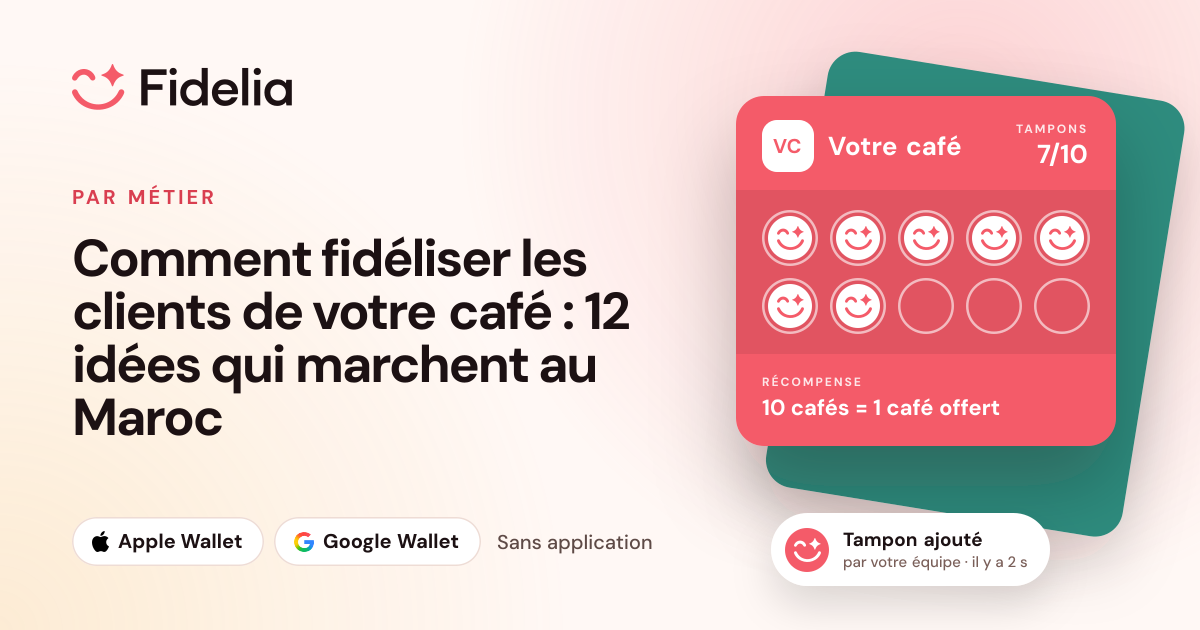Illustration de l’article « Comment fidéliser les clients de votre café : 12 idées qui marchent au Maroc »