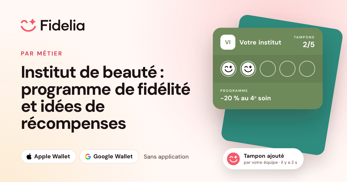 Illustration de l’article « Institut de beauté : programme de fidélité et idées de récompenses »